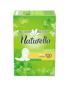 Женские гигиенические прокладки на каждый день Camomile Normal Naturella