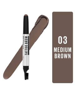 Карандаш для бровей с эффектом ламинирования Tattoo Brow Lift Maybelline new york