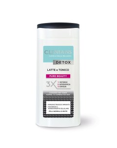 Молочко и Тоник 2 в 1 DETOX Clinians