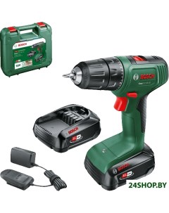 Дрель шуруповерт EasyDrill 18V 40 06039D8002 с 2 мя АКБ 1 5 Ah кейс Bosch