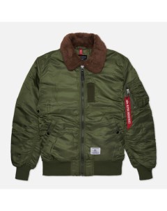 Мужская куртка бомбер B 15 Mod Flight Faux Mouton Collar Alpha industries