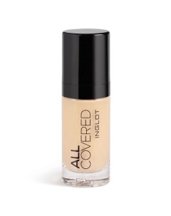 Тональная основа ALL COVERED FACE FOUNDATION Inglot