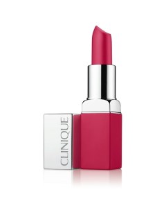 Матовая помада для губ интенсивный цвет и уход Pop Matte Clinique