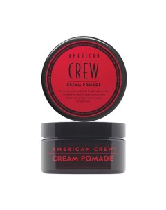 Крем помада для укладки волос легкая фиксация и низкий уровень блеска Cream Pomade American crew