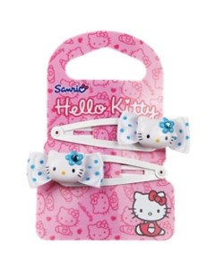 Заколка клип БАНТИКИ Hello kitty