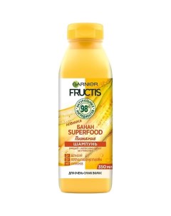 Fructis Шампунь Банан Superfood Питание для очень сухих волос Garnier