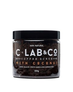 Кофейный скраб с кокосом в банке C lab&co