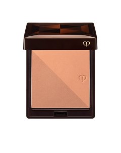 Двойная пудра с эффектом загара Cle de peau beaute