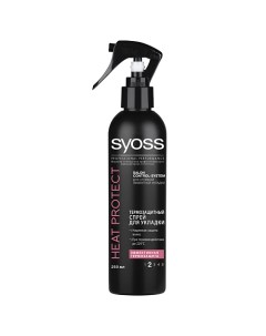 Термозащитный спрей для укладки Heat Protect Syoss