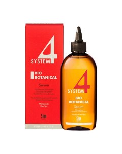 Био Ботаническая сыворотка для роста волос Bio Botanical Serum System4