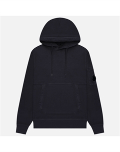 Мужская толстовка Brushed Emerized Diagonal Fleece Lens Hoodie Garment Dyed C.p. company