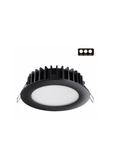 Светильник точ LANTE 358951 15Вт 3000 4000 6000К IP20 LED черный Novotech