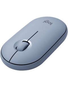 Мышь Logitech Pebble M350 Blue-Grey (910-005719)