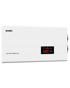 Стабилизатор напряжения AVR SLIM 2000 LCD Sven