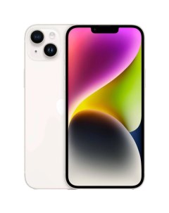 Смартфон iPhone 14 128GB Starlight A2882 MPUR3HN A Apple