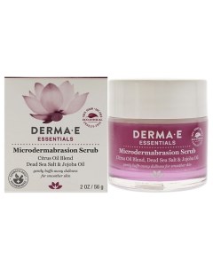 Скраб для лица с морской солью и эфирными маслами Microdermabrasion Scrub Derma-e