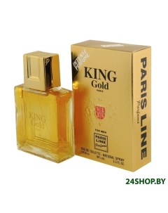 Туалетная вода King Gold EdT 100 мл Paris line