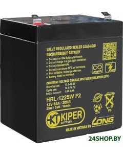 Аккумулятор для ИБП HRL 1225W F2 12В 6 А ч Kiper