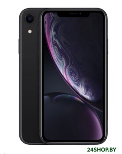 Смартфон iPhone XR 64GB Воcстановленный by Breezy грейд A черный Apple