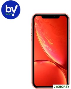 Смартфон iPhone XR 64GB Воcстановленный by Breezy грейд A коралловый Apple