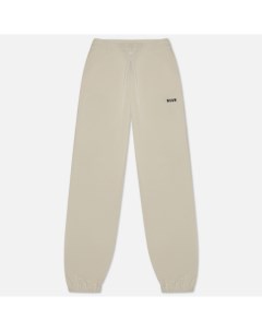 Женские брюки Micrologo Basic Unbrushed Msgm