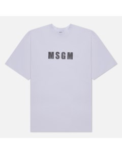 Мужская футболка Macrologo Print Msgm