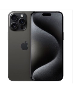 Смартфон iPhone 15 Pro Max 512GB черный титан Apple