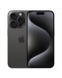 Смартфон iPhone 15 Pro 1TB черный титан Apple