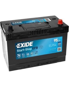 Автомобильный аккумулятор Start Stop EFB EL954 95 А ч Exide