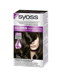 Крем краска для волос Gloss Sensation Syoss