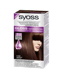 Крем краска для волос Gloss Sensation Syoss