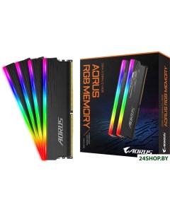 Оперативная память Aorus RGB 2x8GB DDR4 PC4 29800 GP ARS16G37D Gigabyte