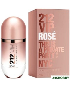 Парфюмированная вода 212 VIP Rose 50 мл Carolina herrera