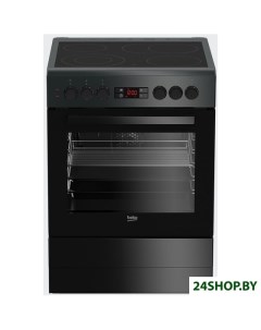 Плита электрическая FSM67320GAS черный Beko