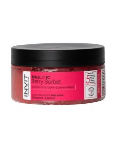 Сахарный скраб для тела Majestic Berry Sorbet 200 Invit