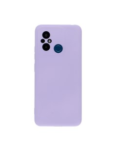 Чехол для Redmi 12C бампер AT Silicone Case сиреневый Digitalpart