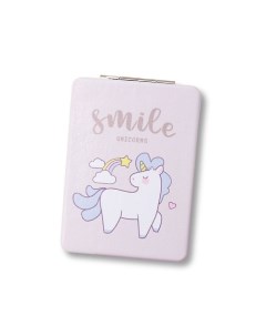 Зеркало складное Unicorn smile gray с увеличением Ilikegift