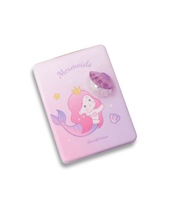 Зеркало складное Mermaids purple с увеличением Ilikegift