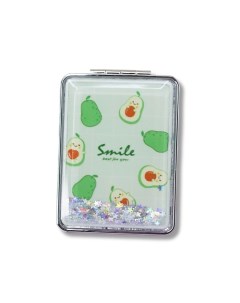 Зеркало складное Sparkles avocado many с увеличением Ilikegift