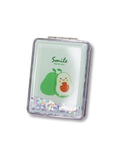 Зеркало складное Sparkles avocado two с увеличением Ilikegift