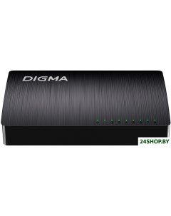 Неуправляемый коммутатор DSW 108GE Digma