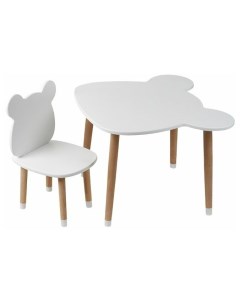 Комплект мебели с детским столом Мишка 71024 70024 Mega toys