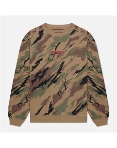 Мужская толстовка Miltype Camo Embroidered Crew Neck Maharishi