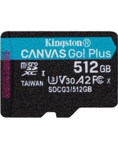 Карта памяти Canvas Go Plus microSDXC 512GB Kingston