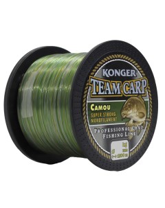 Леска TEAM CARP CAMOU 1000 м 0,30 мм Konger