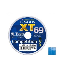 Леска XT69 HI-TECH COMPETITION 125 м 0,30 мм Dragon