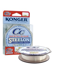 Леска STEELON CRISTAL CLEAR FLUOROCARBON 150 м 0 28 мм Konger