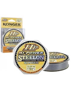 Леска STEELON HP HI POWER FLUOROCARBON 150 м 0 14 мм Konger