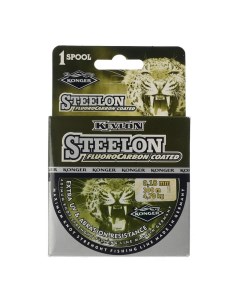 Леска STEELON FLUOROCARBON 100 м 0 30 мм Konger