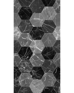 Плитка Дайкири керамич декор 1 300x600x9 черный Beryoza ceramica
